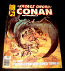 The Savage Sword Of Conan The Barbarian #21 - Red Sonja Cosplay - 1977 - Vg