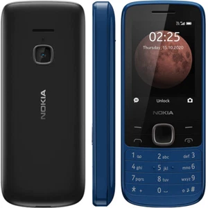 Unlocked Nokia 225 4G-2020 FM Radio Dual SIM 0.3MP 2.4" Bluetooth Feature Phone - Picture 1 of 14
