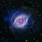 Hubbble Helixnebel Spitzer Aquarius JPL NASA Weltraumteleskop Foto PIA15817