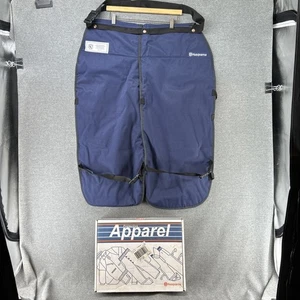 Vintage Husqvarna Motorsäge Chaps Navy Sicherheitsausrüstung Schutzkleidung 2004 - Bild 1 von 21
