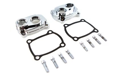 Kit de cubierta cromada Jims M8 Low Profile Billet Tappet se adapta a Harley Davidson Foto 1 de 4