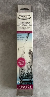 Genuine Whirlpool/Kitchenaid/ Maytag PUR System Fridge Ice Water Filter 4396508 - Image 1 of 4