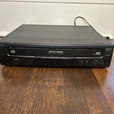 Philips Magnavox CDC-735 5 Disc Carousel CD Changer Tested/Working No Remote - Image 1 of 4
