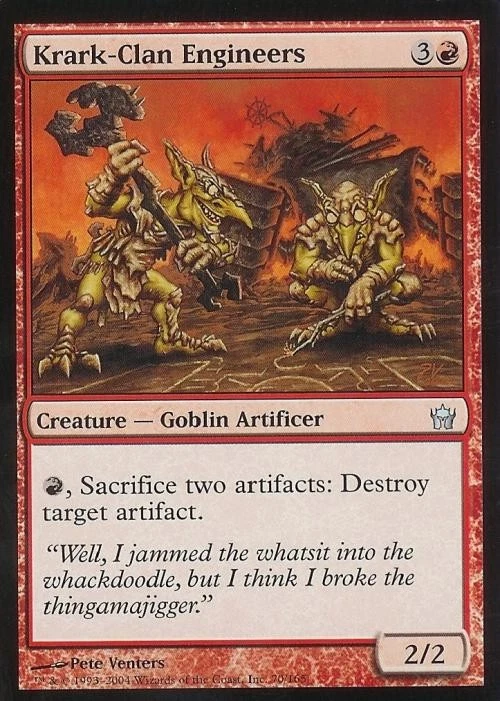 Krark-Clan Engineers - Medium Play MTG Fifth Dawn - Image 1 of 1
