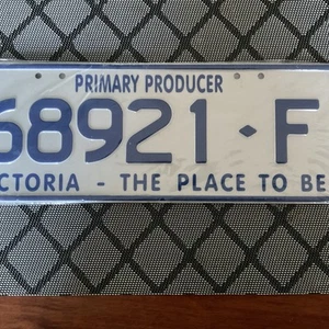 Victorian Primary Producer Number Plate - Picture 1 of 1