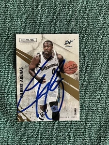 2010-11 Panini Rookies Stars Longevity Gilbert Arenas autografo firmato a mano - Foto 1 di 2