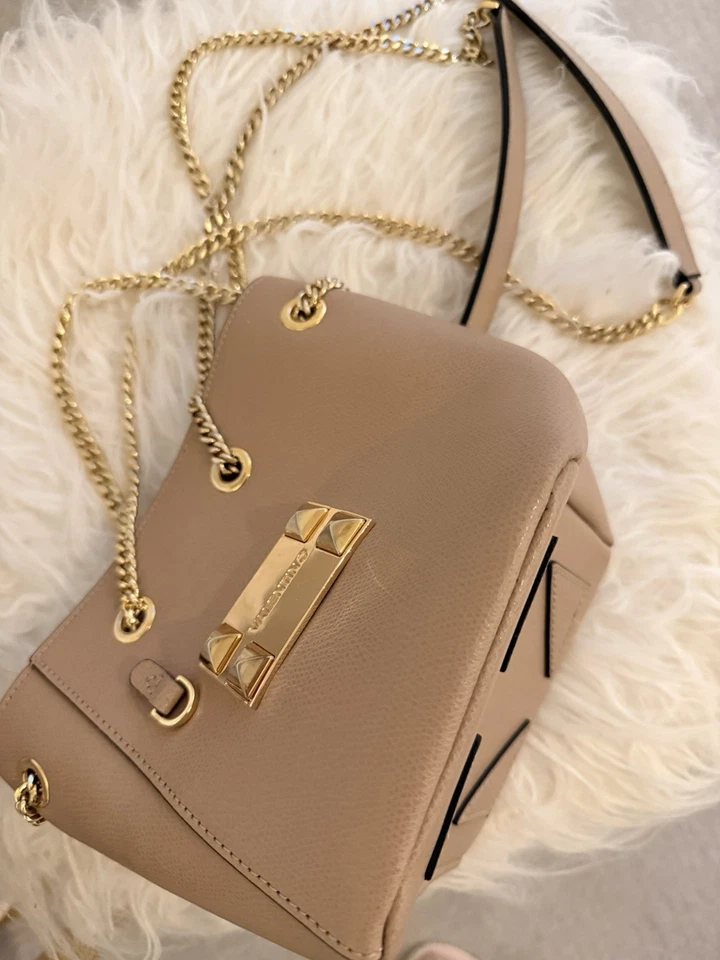 Bolso de hombro para mujer Mario Valentino rosa claro Foto 1 de 4