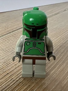 Lego Star Wars Boba Fett Minifigure Bluish Grays - Picture 1 of 7