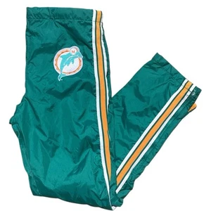Vintage NFL Team Miami Dolphins Windbreaker Hose Erwachsene Größe MEDIUM - Bild 1 von 9