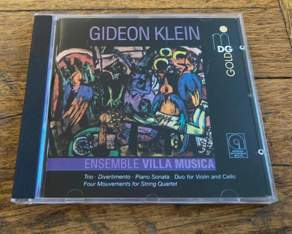 Gideon Klein: Trio, Divertimento, Piano Sonata (CD, 1995)  Ensemble Villa Musica - Image 1 of 3