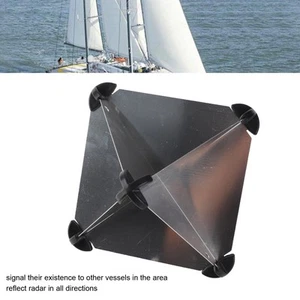 Radarreflektor Für Boote 10 Stück Oktaedrische Aluminium Notfall Marine - Bild 1 von 22
