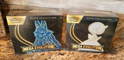 💫 EN MANO 💫 Mega Evolution Gardevoir & Lucario ETB Elite Trainer Caja Juego de 2 Foto 1 de 4