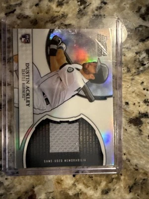 Bowman Sterling Rookie Refractor Relics Dustin Ackley 2011 #RRR-DA Rookie RC Foto 1 de 2