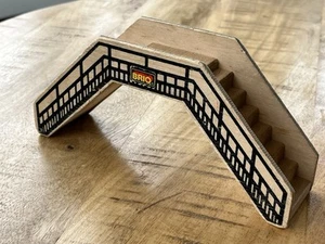 Brio Wooden Railway Pedestrian Foot Bridge Vintage 1980s - Picture 1 of 8