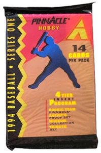 1994 Pinnacle Series 1 Baseball Pack (14 Cards) - Picture 1 of 1
