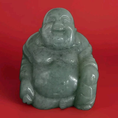 亚洲手工雕刻玉佛  — 第 1/4 张图片