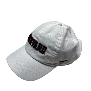 Harvard Crimson Nike Heritage 86 Hat White Red Spellout - Picture 1 of 11