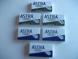 15 Astra Superior Platinum y 15 Astra Superior Stainless BLADES. Total 30 cuchillas - Imagen 1 de 2