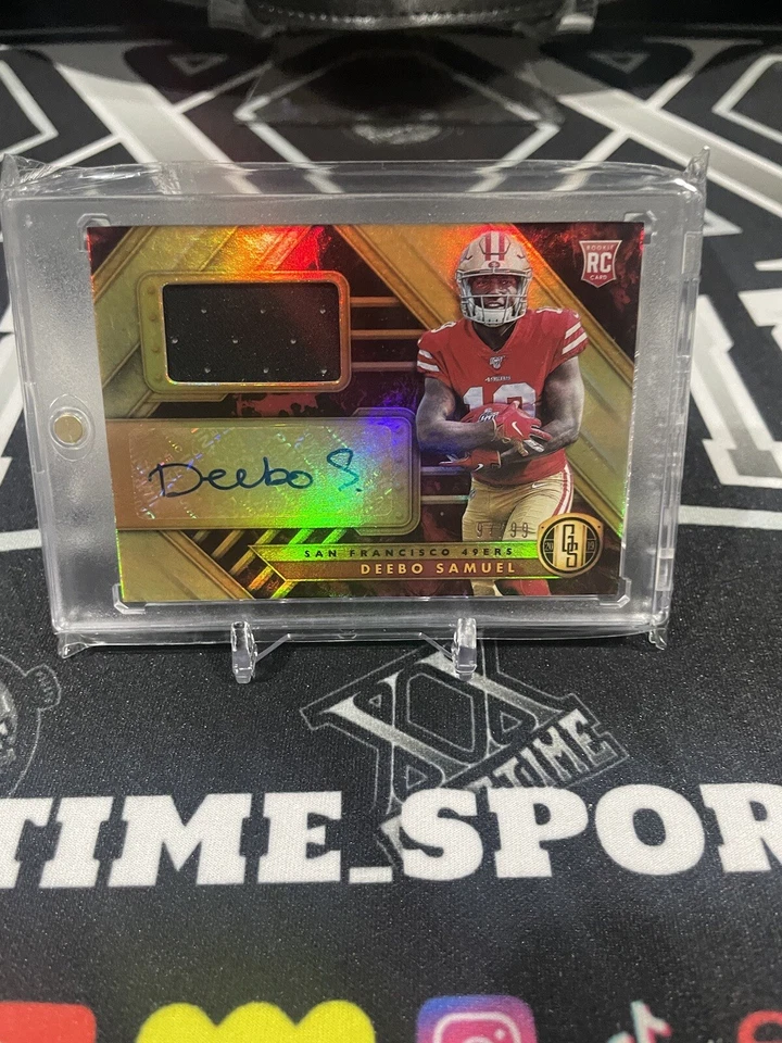 2019-20 Panini Gold Standard Deebo Samuel Rookie Jersey Auto /99 - Image 1 of 2
