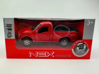 Welly NEX Scale 1:32 Die Cast Model 2015 Ford F-150 Regular Cab Pull Back - Image 1 of 4