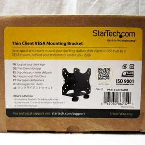 StarTech - Micro PC \ Thin Client VESA Bracket Vertical Desk Mount Same Day Ship - Picture 1 of 6