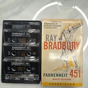 Ray Bradbury-Fahrenheit 451 Englisch Ausgabe /Unabridged Auflage Audio Kassette - Bild 1 von 5
