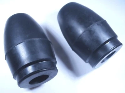 REAR RUBBER BUMP STOP SET OF 2 PAIR VOLKSWAGEN T1 BUG & SUPER BEETLE 1960-1979 - Image 1 of 3