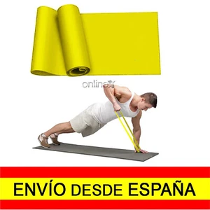 Banda Resistencia Elástica Amarillo de 6,8 a 9 Kg para Musculación a0019 - Imagen 1 de 5