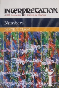 A BIBLE Commentary On NUMBERS By Dennis T. OLSON / John Knox Press / NEW - Picture 1 of 1