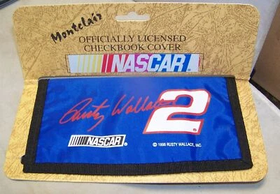 RICO #2 PENKE OXIDADO WALLACE NYLON CHEQUERA CUBIERTA BILLETERA TARJETERO NUEVO  Foto 1 de 2