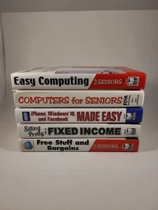 Huge Lot Of 5 Hardcover Books For Seniors - computers bargains free stuff iphone - Bild 1 von 7