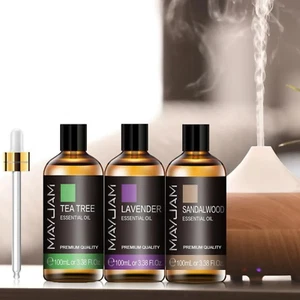 100ml Pure Essential Oil, Diffuser, Aromatherapy Oil, Massage, 3.38 Fl.Oz - Picture 1 of 17