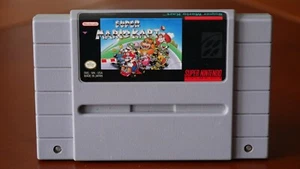 Super Nintendo 1991 SNS SUPER MARIO KART GAME ONLY - Picture 1 of 7