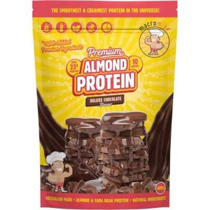MACRO MIKE Premium Almond Protein Deluxe Chocolate 400g - Picture 1 of 2
