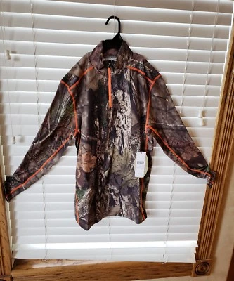 Mossy Oak Country Cold Base Layer Qtr-Zip medium - Image 1 of 3