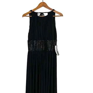 NUOVO! JS Boutique Abito Perline Abito Supporto Flapper Drappeggiato - 6 - Foto 1 di 7