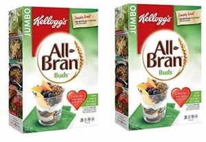Kellogg's All-Bran Buds Cereal JUMBO 2 PACK! - 4.6 Lbs Total. Free USA Shipping - Picture 1 of 2