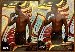 (2) 2023 Panini Chronicles UFC Jamahal Hill Revolution #9🔥