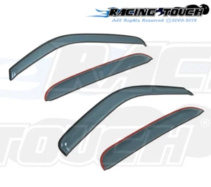 For Chevrolet Colorado Crew Cab 13-16 Ash Grey Out-Channel Visor Sun Guard 4pcs - Bild 1 von 6