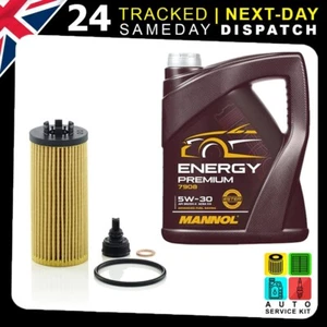 KIT TAGLIANDO PER BMW SERIE 1 2 X1 X2 5W-30 C2/C3 5L OLIO E FILTRO - Foto 1 di 3