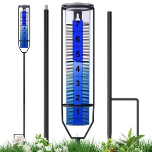RASKOO Upgraded Rain Gauge Freeze Proof Rain Gauge Outdoor Best Rated Large C... - Picture 1 of 6