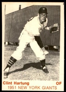 1975 TCMA 1951 NEW YORK GIANTS - #- CLINT HARTUNG NEW YORK GIANTS