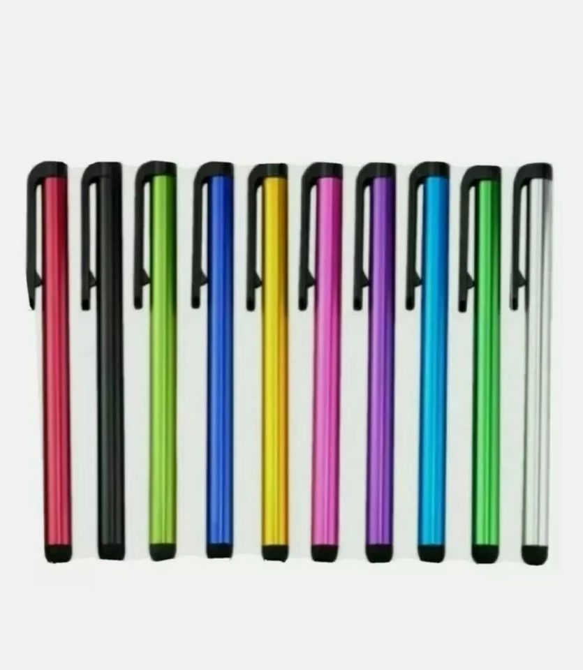 10 x STYLUS PENS for TOUCH SCREEN TABLET MOBILE SAMSUNG IPHONE IPAD HUAWEI Etc. - Image 1 of 1