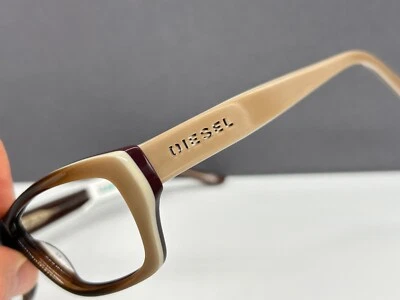 Marcos de gafas Diesel para hombre mujer marrón café cuadrado DV 0154 Foto 1 de 4