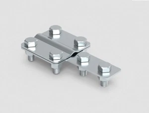 Conector con 4 tornillos pinza de conexión a tierra protección contra rayos - Imagen 1 de 2