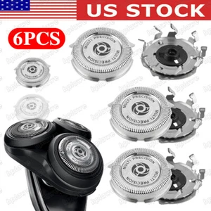 6PCS Shaver Razor Replacement Heads Blades SH50/52 for Norelco Series 5000 - Picture 1 of 10