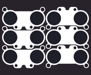 THERMA-TEC THERMAL THROTTLE BODY GASKETS TB142 FITS NISSAN SKYLINE RB26DETT - Picture 1 of 1