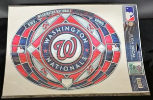 MLB WASHINGTON NATIONALS ULTRA DECALS 11"X14" BRAND NEW WINCRAFT - Picture 1 of 2