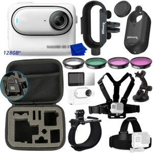 Insta360 GO3 GO 3 Action Waterproof Camera (128GB) - 10PC Accessory Bundle - Picture 1 of 8