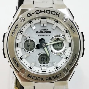 CASIO G-SHOCK G-STEEL GST-W110D-7AJF White Men's Watch New in Box - Picture 1 of 24